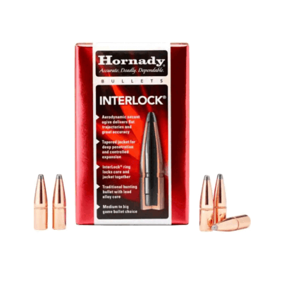 PALLE DA RICARICA - HORNADY - 25 Cal .257 117 gr InterLock® BTSP - 2552 (100 PZ)