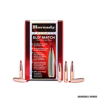 PALLE DA RICARICA - HORNADY - 30 Cal .308 225 gr ELD® Match (100 PZ)