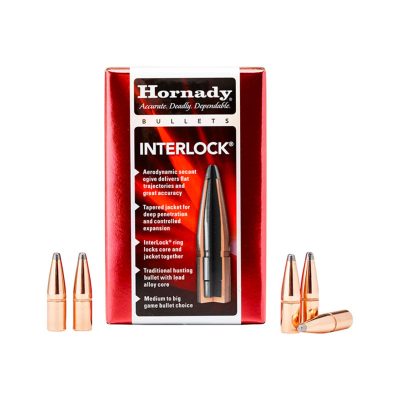 PALLE DA RICARICA - HORNADY - 338 Cal .338 250 gr InterLock® RN - 3330 (100 PZ)