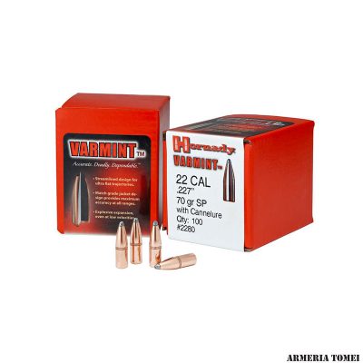 PALLE DA RICARICA - HORNADY - 30 Cal .308 110 gr SP - 3010 (100 PZ)