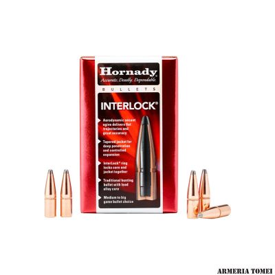 PALLE DA RICARICA - HORNADY - 30 CAL .308" 170GR INTERLOCK® FP - 3060 (100 PZ)