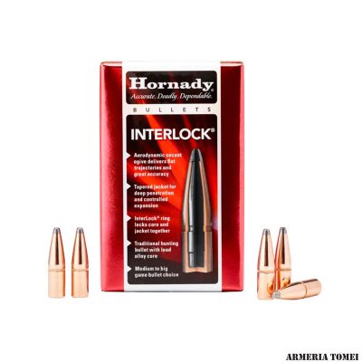 PALLE DA RICARICA - HORNADY - 6,5 mm .264 129 gr InterLock® SP - 2620 (100 PZ)