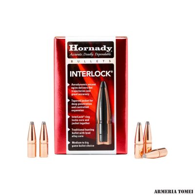 HORNADY -30 CAL (.308") 150GR SP INTERLOCK (100 PZ)