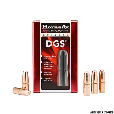 PALLE DA RICARICA - HORNADY - 375H&H Cal. 375 300 gr DGS® -3727 (50 PZ)