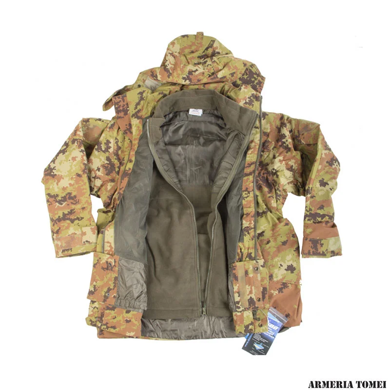 GIACCA - SBB - PARKA IMP. TRASP. 2 CAPPUCCI CON LINER GEN II SBB VEGETATO - immagine 2