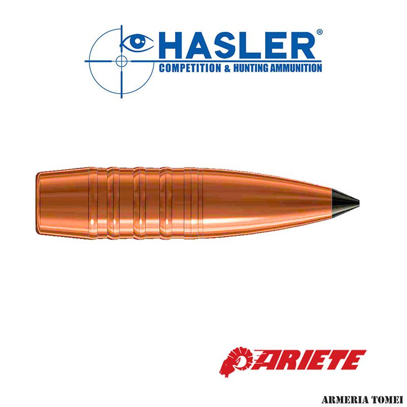 HASLER - OGIVA ARIETE - PALLE CAL. 30 DA 159 GRN CB 0,435 5 ANELLI (50 PZ)