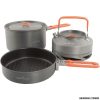 PENTOLE DA CAMPEGGIO - FOX - COOK WARE 3PC MEDIUM COOKSET