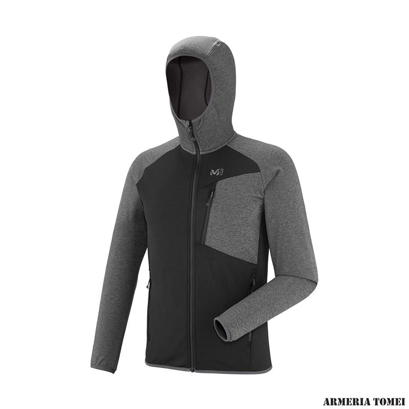 GIACCA - MILLET - TECNO HOODIE HM 8445 H LIGHT BLUE