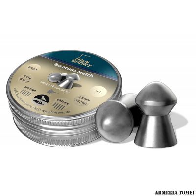 PALLINI ARIA COMPRESSA - H&N - Baracuda Match 4.51mm 0.69g/10.65gr (500pz)