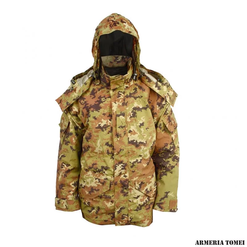 GIACCA - SBB - PARKA IMP. TRASP. 2 CAPPUCCI CON LINER GEN II SBB VEGETATO