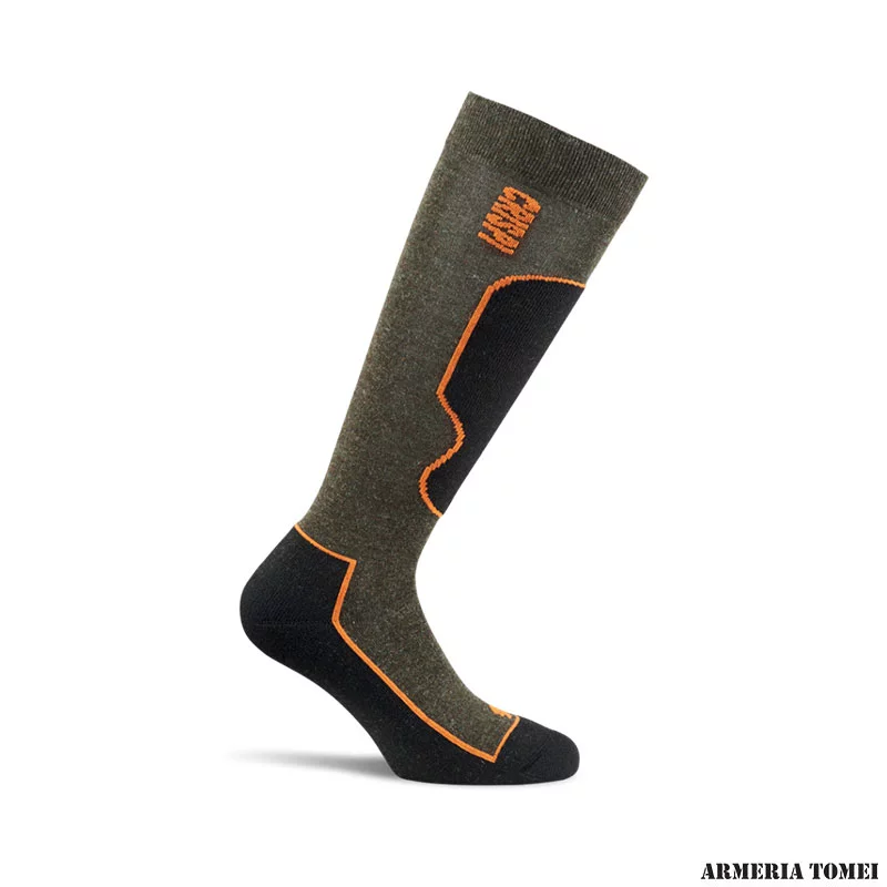 CALZE - CRISPI - EGO 662 GREEN ORANGE