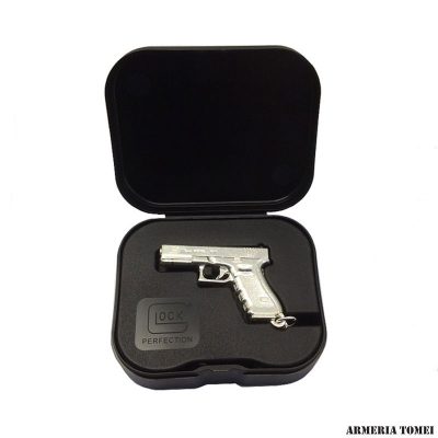 GLOCK - PORTACHIAVI PISTOLA GEN4 NICKEL