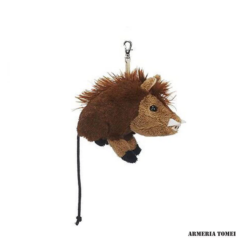 PORTACHIAVI PELUCHE SIMPATICO CINGHIALE