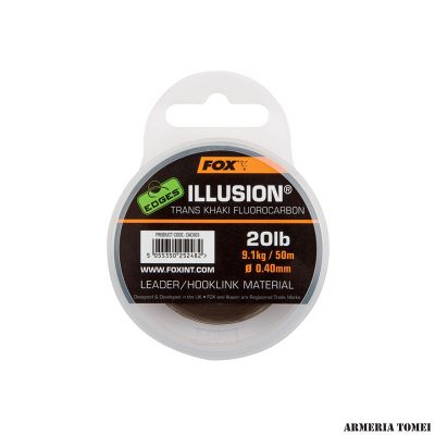 FOX - FLUOROCARBON ILLUSION TRANS KHAKI 20lb
