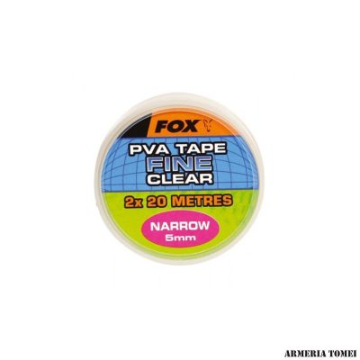 FOX - NASTRO PVA NARROW CLEAR TAPE