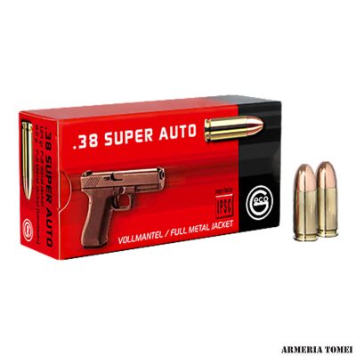 GECO - .38 SUPER AUTO FULL METAL JACKET - TRONCO CONICA