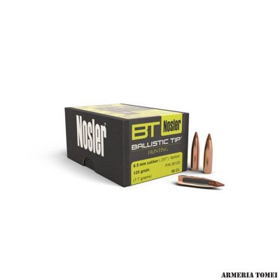 NOSLER - PALLE CAL 6,5MM 120GR BALLISTIC TIP HUNTING BULLET (50PZ)
