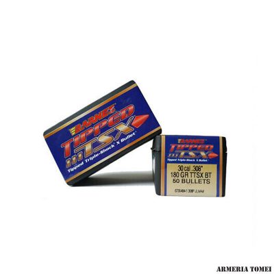 BARNES - PALLE - OGIVE BARNES TIPPED TSX CAL 30 .308" 180GR TTSX BT 50 PZ. -30372