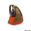 RISERVA - ZAINO MONOSPALLA CANVAS IDROX LT 35 CON CAMEL BAG