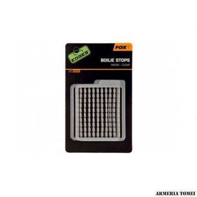 FOX - EDGES™ BOILIE STOPS MICRO - CLEAR (200pz)