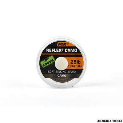 FOX - REFLEX CAMO SOFT SINKING BRAID 25LB 11.3kg/20m