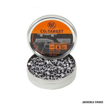RWS - CO2 TARGET SPORT LINE 4.5MM 0,45G/7.0GR CONF. 500 PZ.