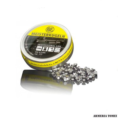RWS - MEISTERKUGELN PROFESSIONAL LINE 4,5mm (.177) 0,53g | 8,2gr (500pz)