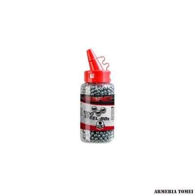 PALLINI ARIA COMPRESSA - UMAREX - STEEL BBs CONF. 1500 PZ.