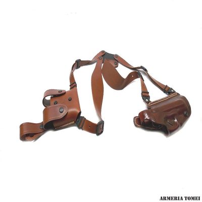 VEGA HOLSTER - FONDINA ASCELLARE PELLE MULTIUSO PER BERETTA 92/98 | Marrone/Tan