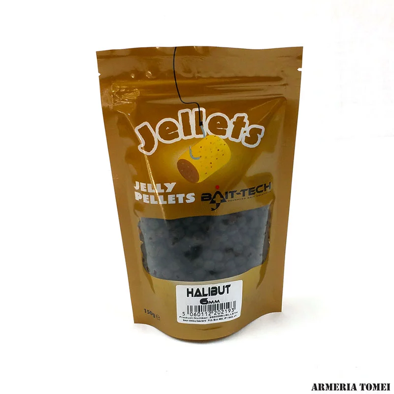 BAIT - TECH - JELLETS - JELLY PELLETS HALIBUT 6MM / 150g