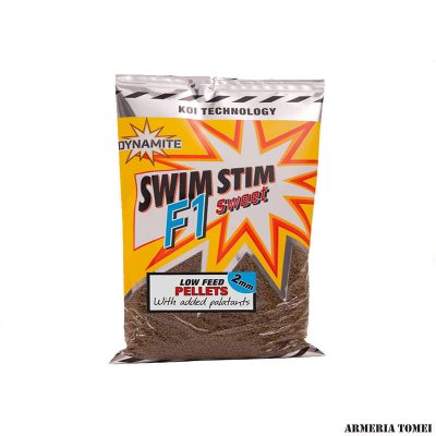 DYNAMITE - SWIM STIP F1 SWEET LOW FEED PELLETS 2MM 900g