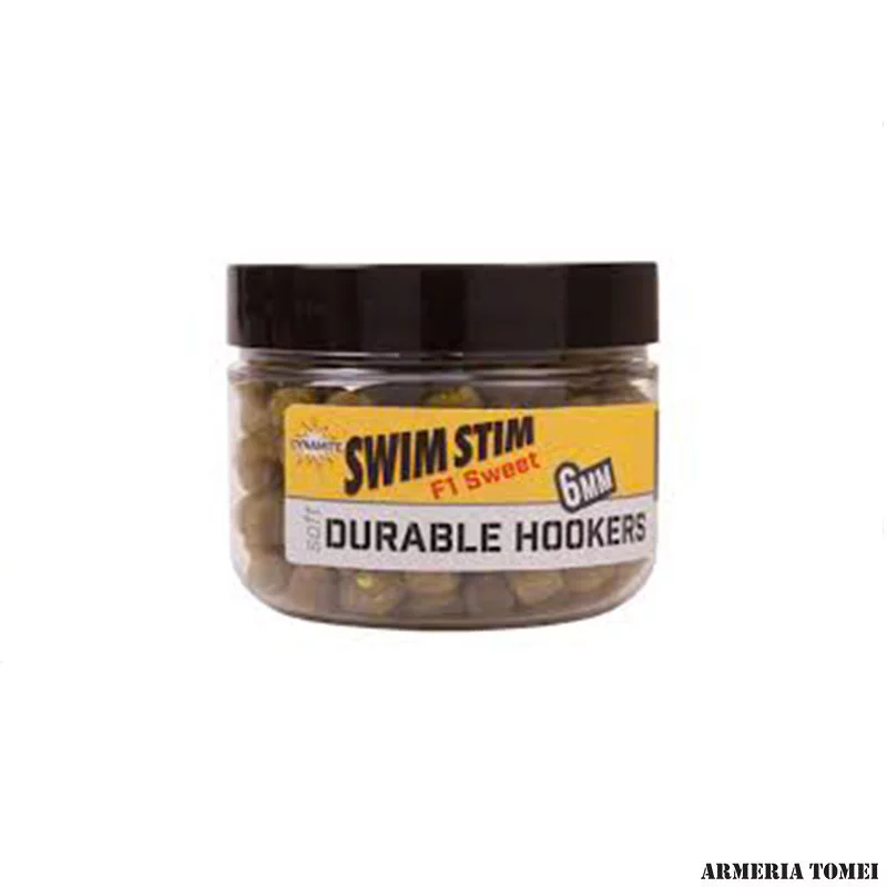 DYNAMITE - DURABLE HOOKERS SOFT - 6MM SWIM STIM F1 SWEET