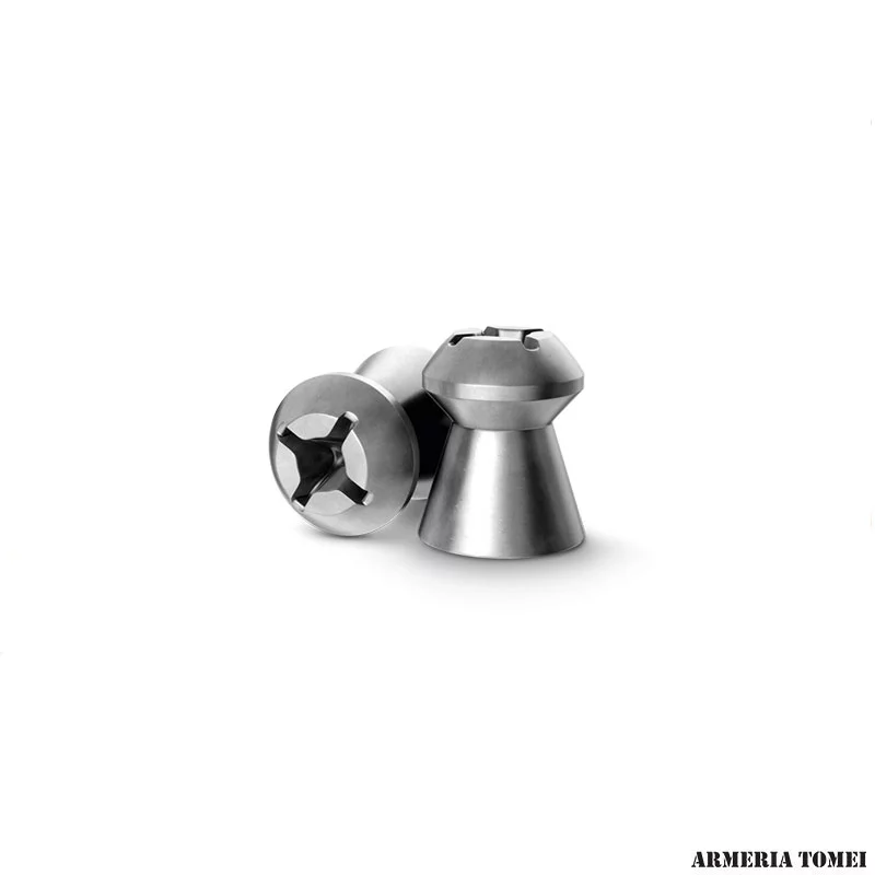 H&N - BARACUDA HUNTER EXTREME 5,5MM/.22 CAL 18.52 GR CONF. 200 PZ. - immagine 2