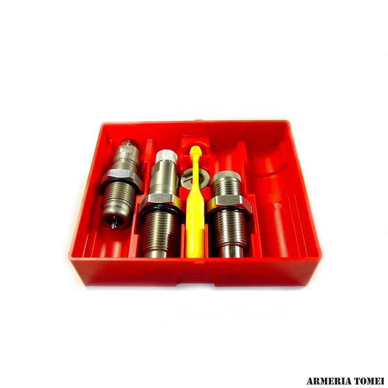 thumbnail image 2 of Lee Precision Red Round Die Storage Box – Holds 3 Reloading Dies – Model 90535 2 of 6
