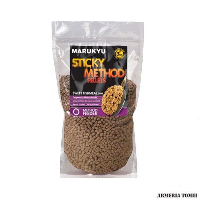 MARUKYU - STICKY METHOD PELLETS SWEET FISHMEAL 2MM / 800g
