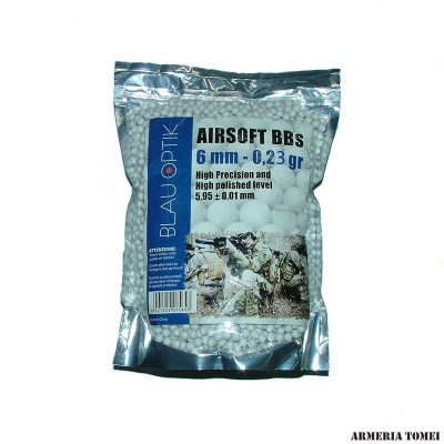 BLAU OPTIK - PALLINI SOFT AIR CAL 6 MM / 0,23 GR (1KG)