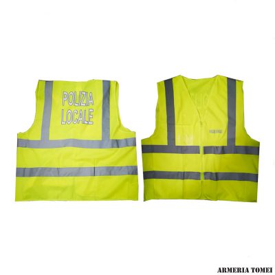GILET - ALTA VISIBILITA' - POLIZIA LOCALE