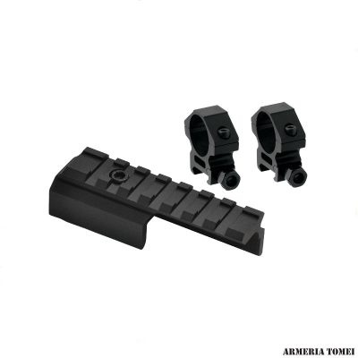 BASE PICATINNY / WEAVER PER M14/M1A CON ANELLI DA 1"