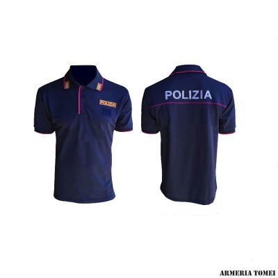 POLO POLIZIA DI STATO MANICA CORTA