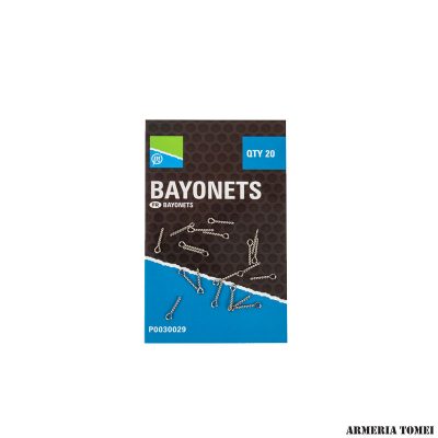 PRESTON - BAYONETS - QTY 20