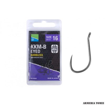 PRESTON - KKM-B EYED BARBLESS QTY 10