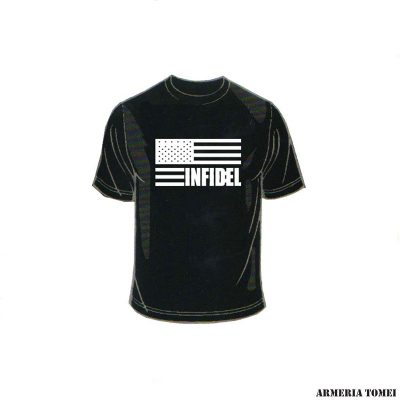 T-SHIRT - INFIDEL BANDIERA USA