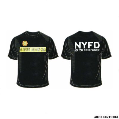 T-SHIRT -  NYFD/DO NOT CROSS THE LINE
