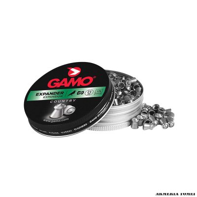 PALLINI ARIA COMPRESSA - GAMO - EXPANDER EXPANSION COUNTRY CAL. 5,5 - 1,0G / 15,42GR (250PZ)