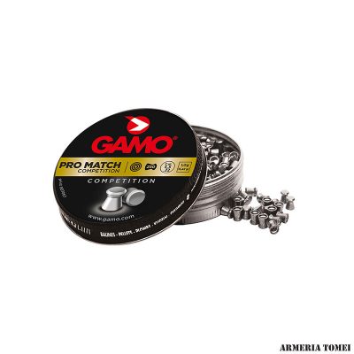 PALLINI ARIA COMPRESSA - GAMO - PRO MATCH COMPETITION CAL. 5,5 - 1,0G / 15,42GR PZ. 250