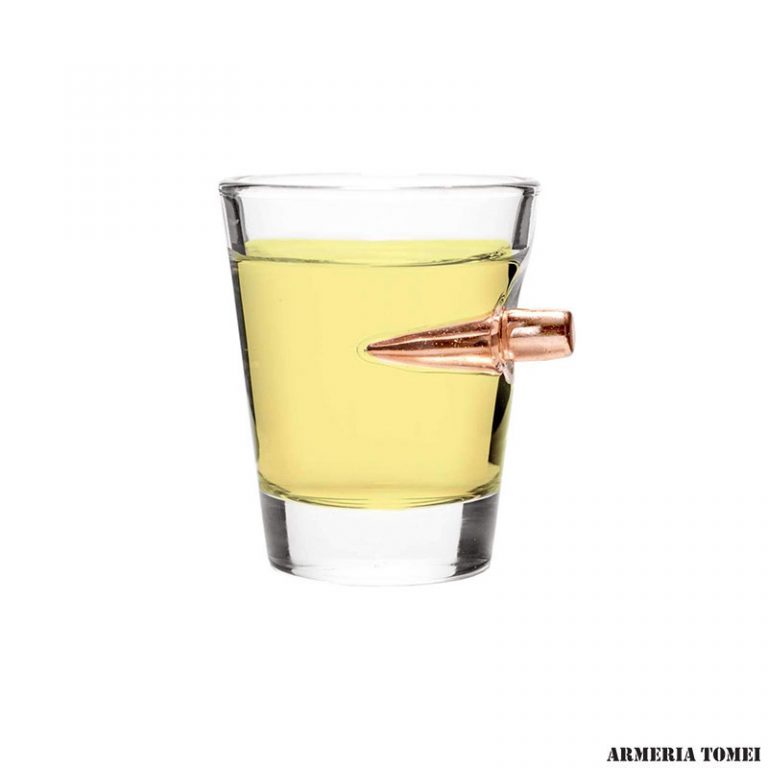 Bicchiere In Vetro Per Shot A Forma Di Teschio - 74 Ml - Ideale Per Liquori, Vodka E Whisky - Regalo Originale
