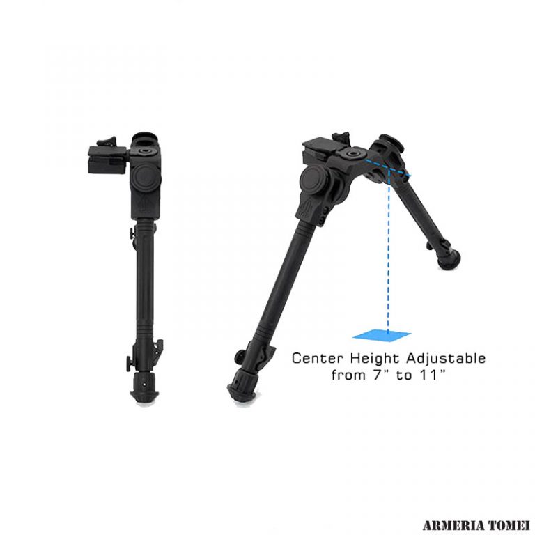 Bipiede Atlas 360 Sgancio Rapido | Bipiedi Picatinny