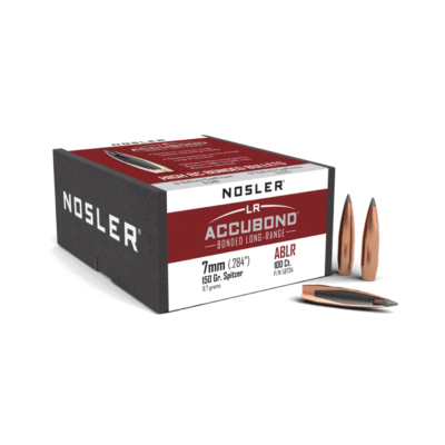PALLE - NOSLER - LR ACCUBOND 7mm (.284") ABLR 150gr Spitzer (9.7grams) (100pz)
