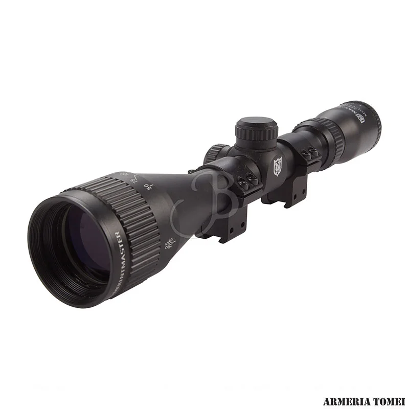 Cannocchiale NIKKO STIRLING Mountmaster 3-9x50 Reticolo Half Mil-Dot AO Con Attacco Incluso