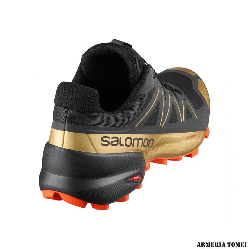 SALOMON - UOMO - SPEEDCROSS 5 LTD EDITION Black / Black / Cherry Tomato - immagine 2